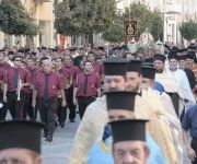 21.08.2012г. Посрещане мощите на Светите Праведни Йоаким и Анна - Архиерейска вечерня