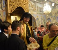 14.07.2018 г. - Празнична вечерня с петохлебие в епархийския манастир „Св. св. Кирик и Юлита”.