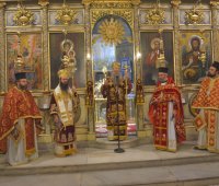 28.04.2019 г. - ВЪЗКРЕСЕНИЕ ХРИСТОВО – ПАСХА. Пасхално среднощно богослужение в катедралния храм „Успение Богородично” гр. Пловдив.