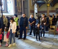 28.04.2019 г. - Вечерня в първия ден на Пасха - Второ Възкресение, катедрален храм 