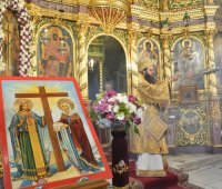 21.05.2019 г. - Св. велики царе равноапостоли Константин и Елена. Архиерейска света Литургия в старинен храм „Св. Св. Константин и Елена”, град Пловдив.