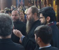 14.10.2019 г. - Преп. Параскева - Петка Търновска (Петковден). Архиерейска света Литургия в храм „Св. преп. Петка“, град Пловдив.