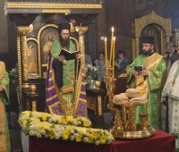 18.10.2019 г. - Празнична вечерня с петохлебие в храм 
