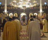 25.11.2019 г. - Св. Климент архиеп. Охридски Чудотворец. Архиерейска света Литургия в храм „Св. Климент Охридски”, кв. „Хр. Смирненски”, гр. Пловдив.