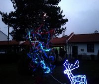 14.12.2019 г. - Коледна елха в Баткунската света обител.