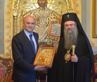 16.12.2019 г. - Негово Високопреосвещенство Пловдивския митрополит Николай посрещна гръцкия посланик Димитриос Хронопулос.