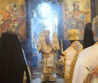 26.12.2019 г. - Събор на Пресвета Богородица. Архиерейска света Литургия в храм „Успение Богородично”, град Пазарджик.
