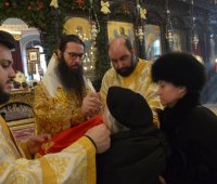 01.01.2019 г. - Нова година. Обрезание Господне. Св. Василий Велики ( Всильовден ). Архиерейска света Литургия и Новогодишен молебен в митрополитския храм „Св. вмчца Марина” гр Пловдив.