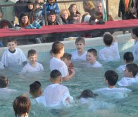 06.01.2020 г. - Св. Богоявление (Йордановден). Велик водосвет в манастир „Св. Йоан Предтеча“, град Кърджали. 