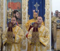 07.01.2020 г. - Св. Йоан Кръстител ( Ивановден ). Архиерейска св. Литургия в храм 
