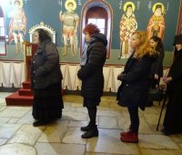 07.03.2020 г. - Тодорова събота. Архиерейска света Литургия в Баткунския манастир „Св. ап. Петър и Павел“, село Паталеница.