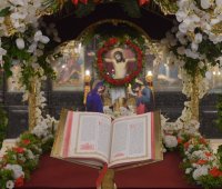 17.04.2020 г. - Велики петък. Царски часове, вечерня с изнасяне на св. Плащаница в митрополитския храм 