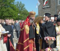 25.05.2020 г. - Чин на полагане на основен камък. Средновековен манастир “Св. Йоан Предтеча”, гр. Кърдажали.